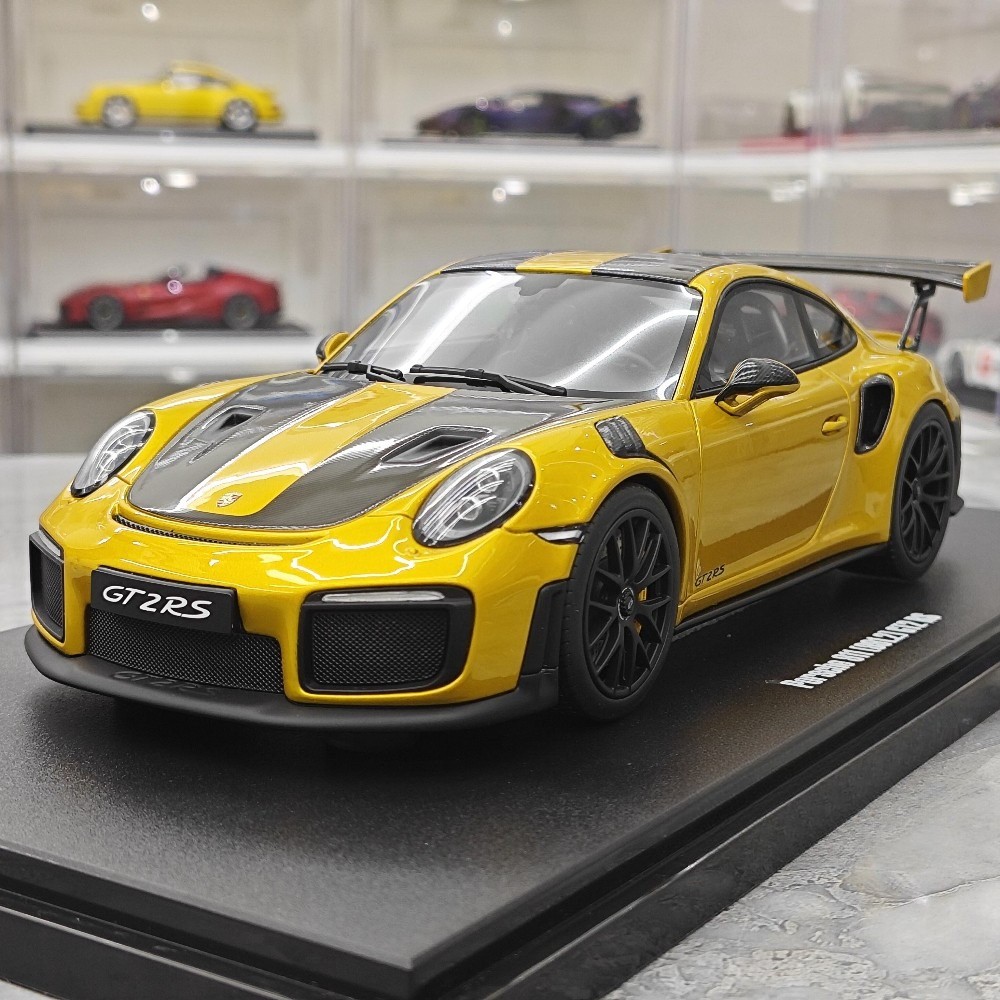 GT Spirit 1:18 Porsche 991.2 GT2 RS Gold Limited Edition Car Model