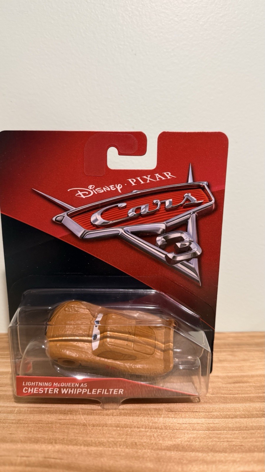 Disney Pixar Cars 3 Lightning McQueen as Chester Whipplefilter