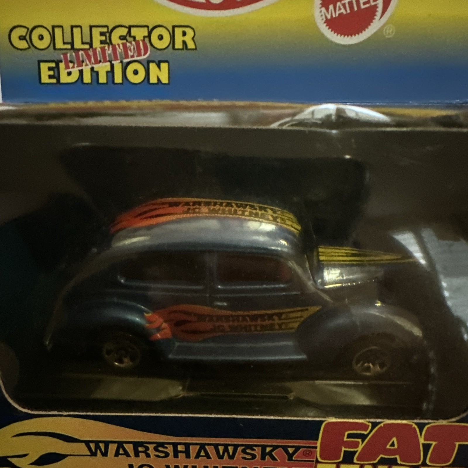 Hot Wheels Collector Edition Warshawsky JC Whitney Fat Fendered ’40 1:64 Blue