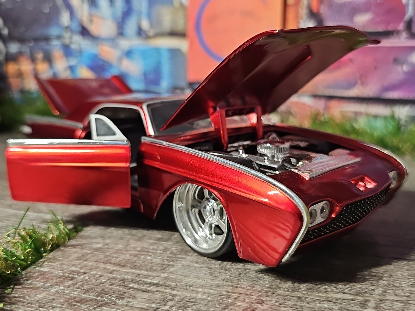 Vntg 2005 Jada Dub City Oldskool Rick Dore 1963 Ford Thunderbird 1:24 NO BOX