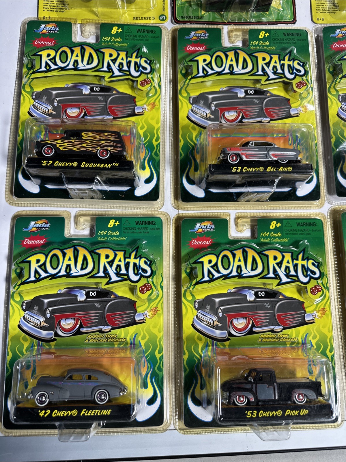 Rat Fink & 2002 Road Rats 💥MixedHot Rod & Rat Fink Lot Of Nine Total 💥 Impala