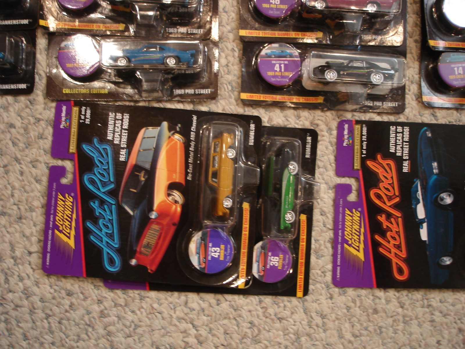 Lot of 36 Johnny Lightning 1997 1/64 Diecast new on card Frankenstude Bad Bird