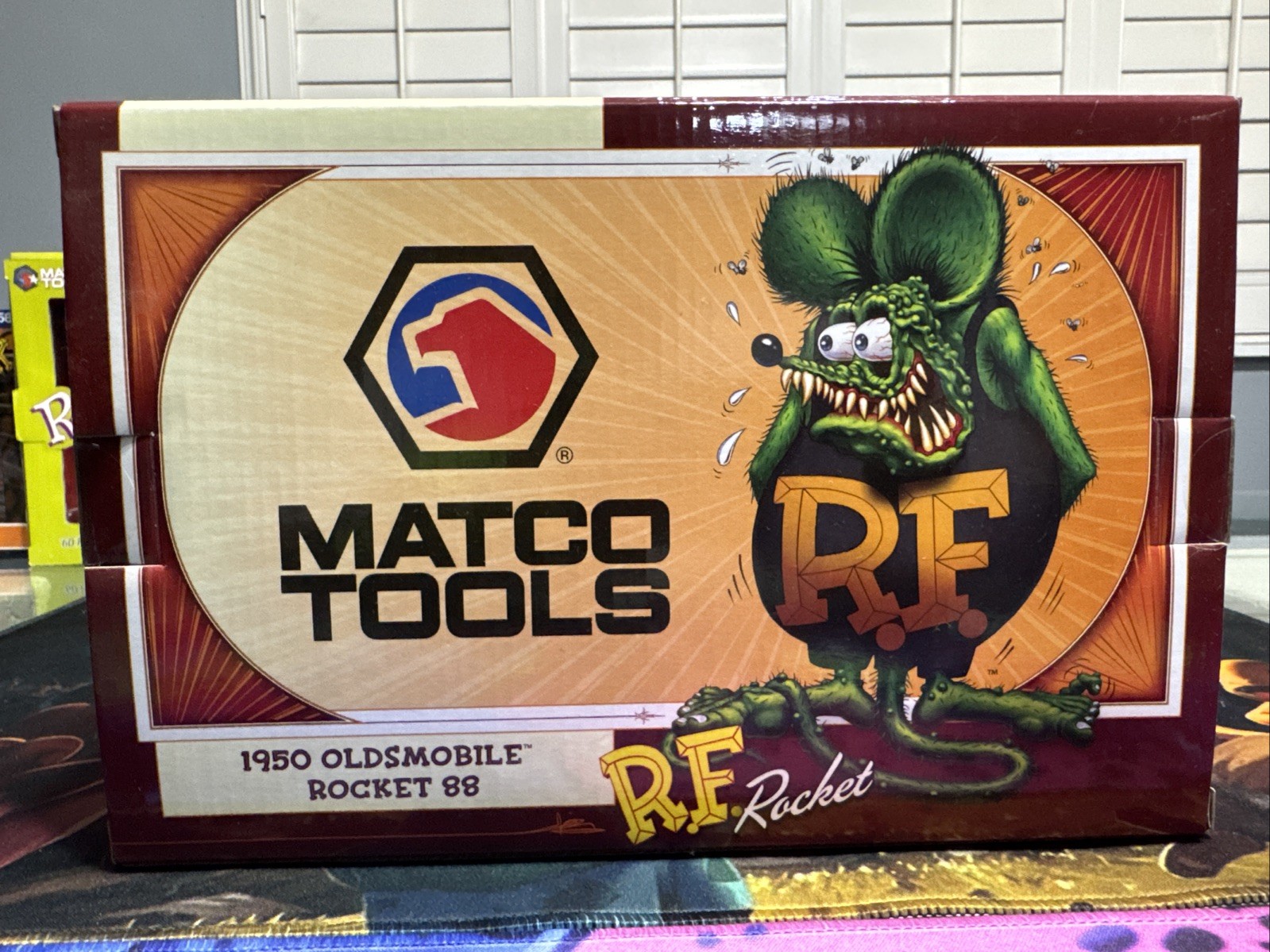 Matco Tools 2014 Issue Rat Fink Big Daddy Roth 1950 Oldsmobile Diecast (RARE)