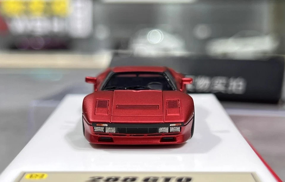 1:64 DMH Rosso Corsa (Red) 1984 288 GTO Racing Sports Model Diecast Resin Car