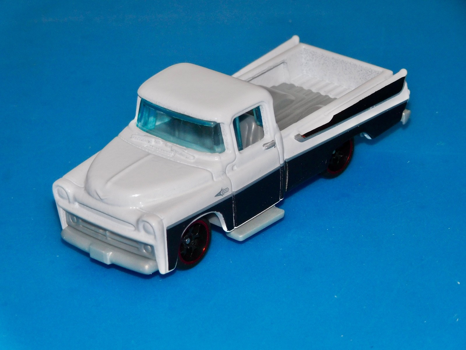 Custom Wheel Swap Hot Wheels Assorted Trucks w/Clear PVC Display Cases