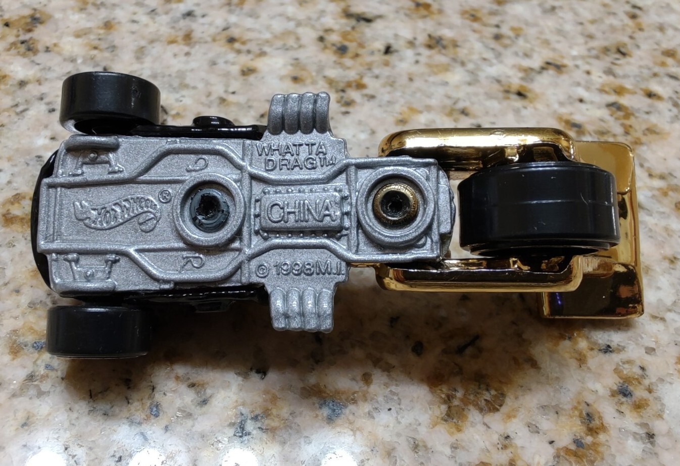 VTG Mattel Hot Wheels Die Cast Car 1998 1st Editn Whatta Drag Dragster 1:64 EUC