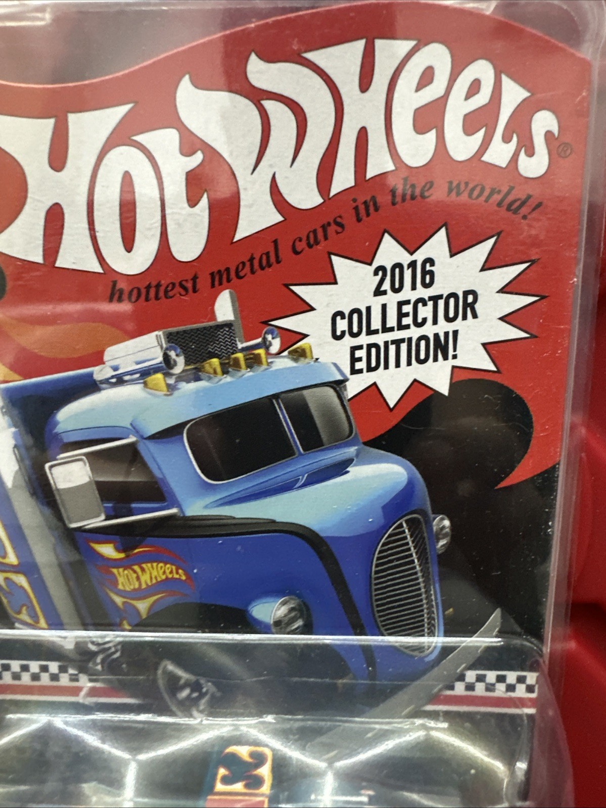 2016 Collector Ed. – Hot Wheels Red Line Club – Custom ’32 Ford C.O.E. – Blue