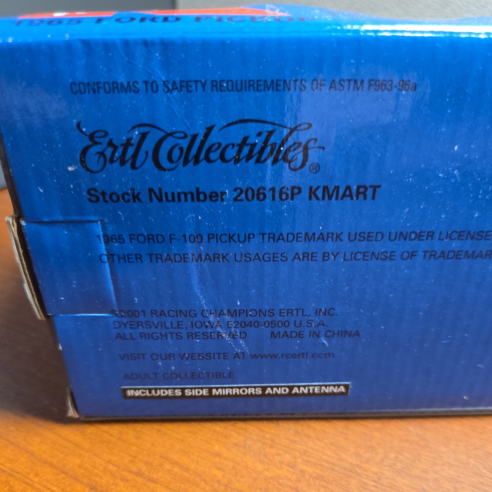 Ertl Collectibles 2001 Kmart “Blue Light is Back” 1965 Ford Pickup – New in Box