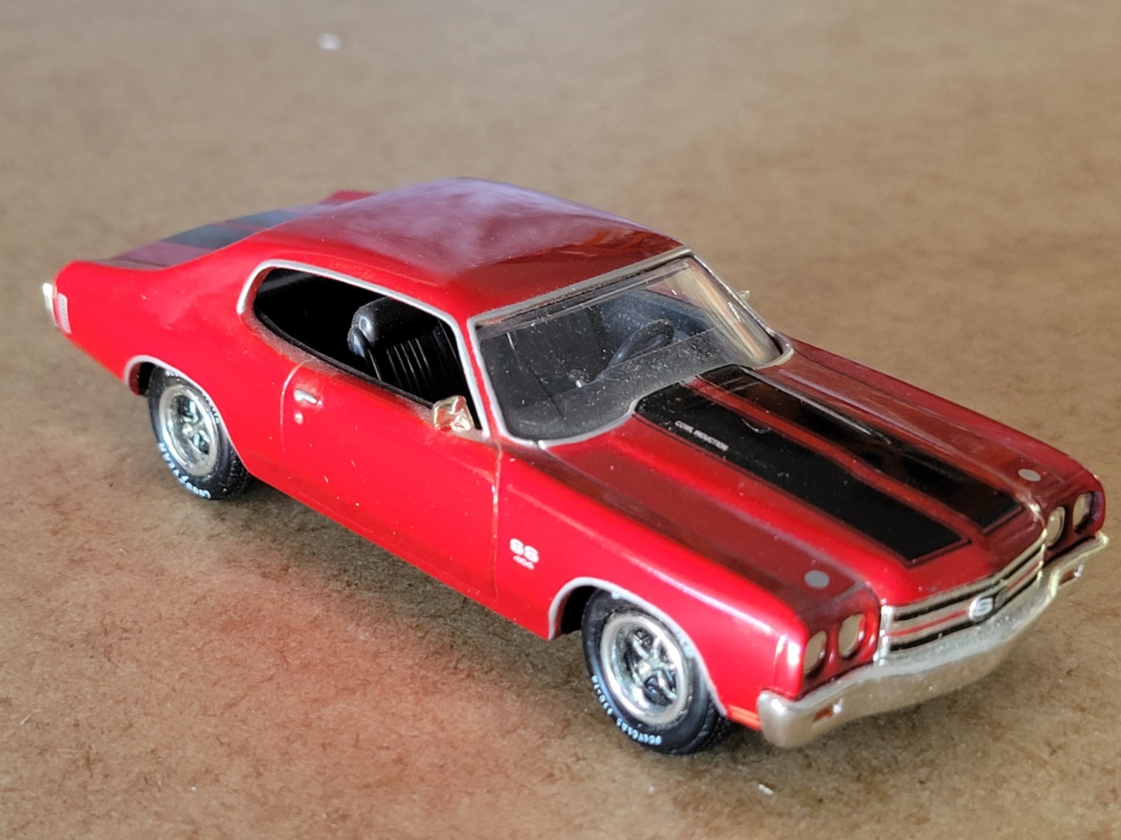 MATCHBOX COLLECTIBLES Muscle Machines 1970 CHEVELLE 454 SS’ in Red YMC01-M 1:43