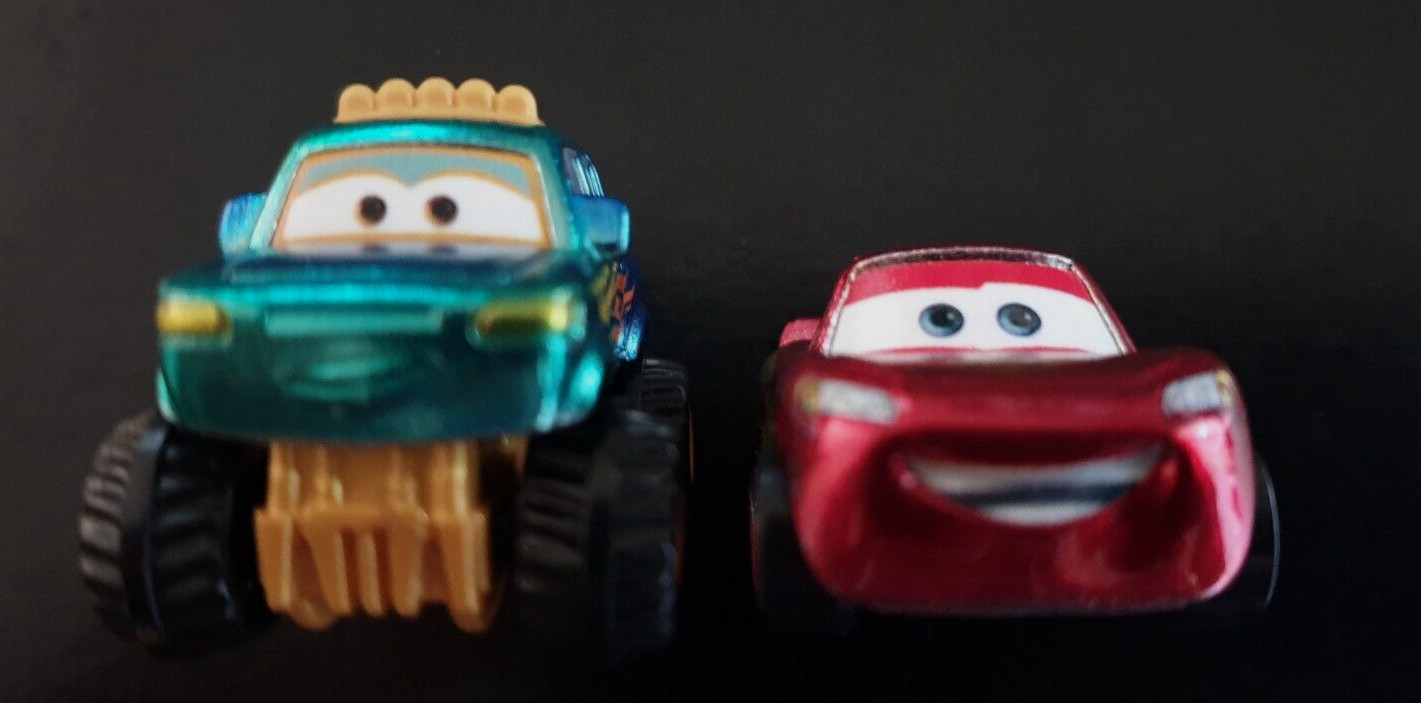 Disney Cars On The Road Mini Racers Ivy Ankylosaurus 2 Dinosaurs LMQ 4 Cars