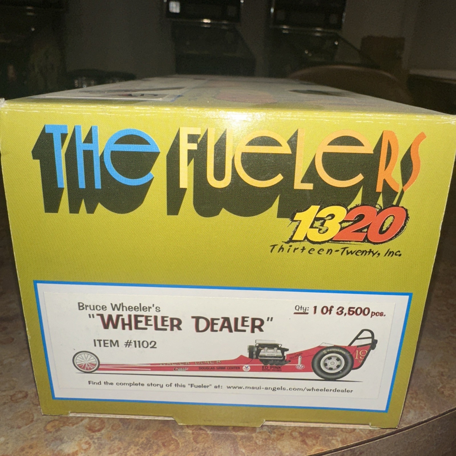 The Fuelers 1320 Bruce Wheeler’s WHEELER DEALER 1/24 Dragster #1102 NIB