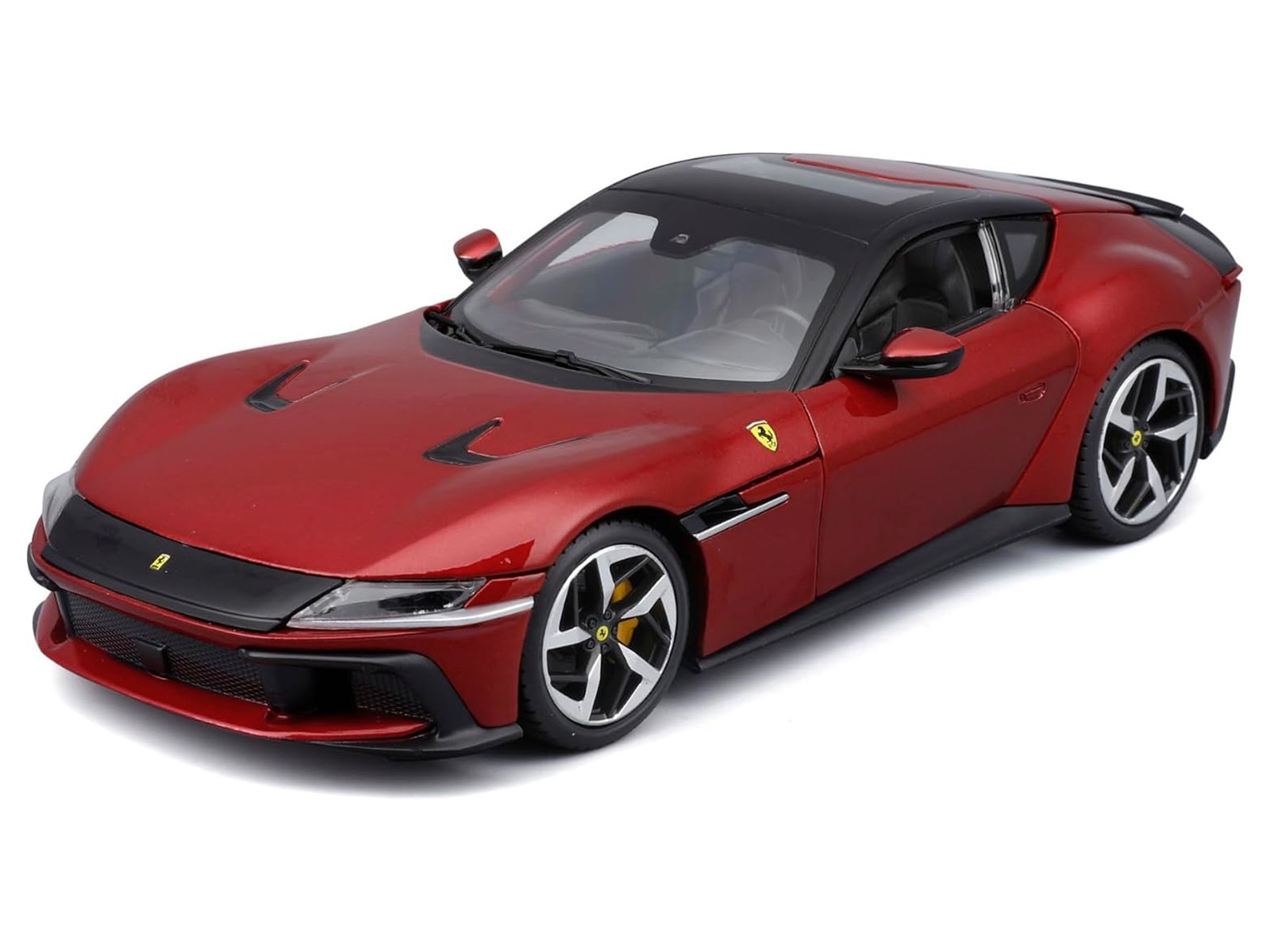 FERRARI 12CILINDRI RED 1/24 DIECAST MODEL CAR BY BBURAGO 26033