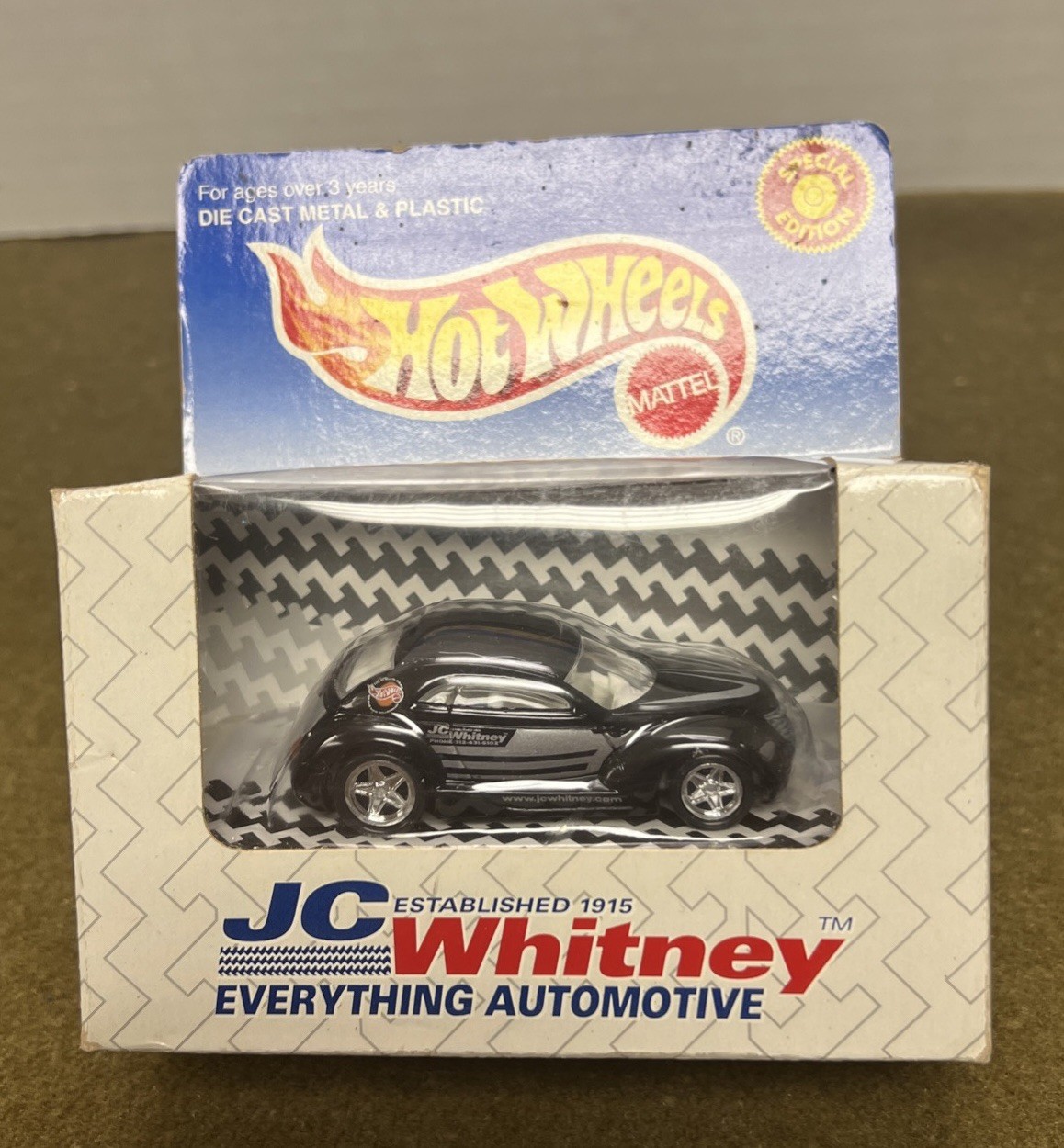 HOT WHEELS Special Edition JC Whitney Black PT Cruiser
