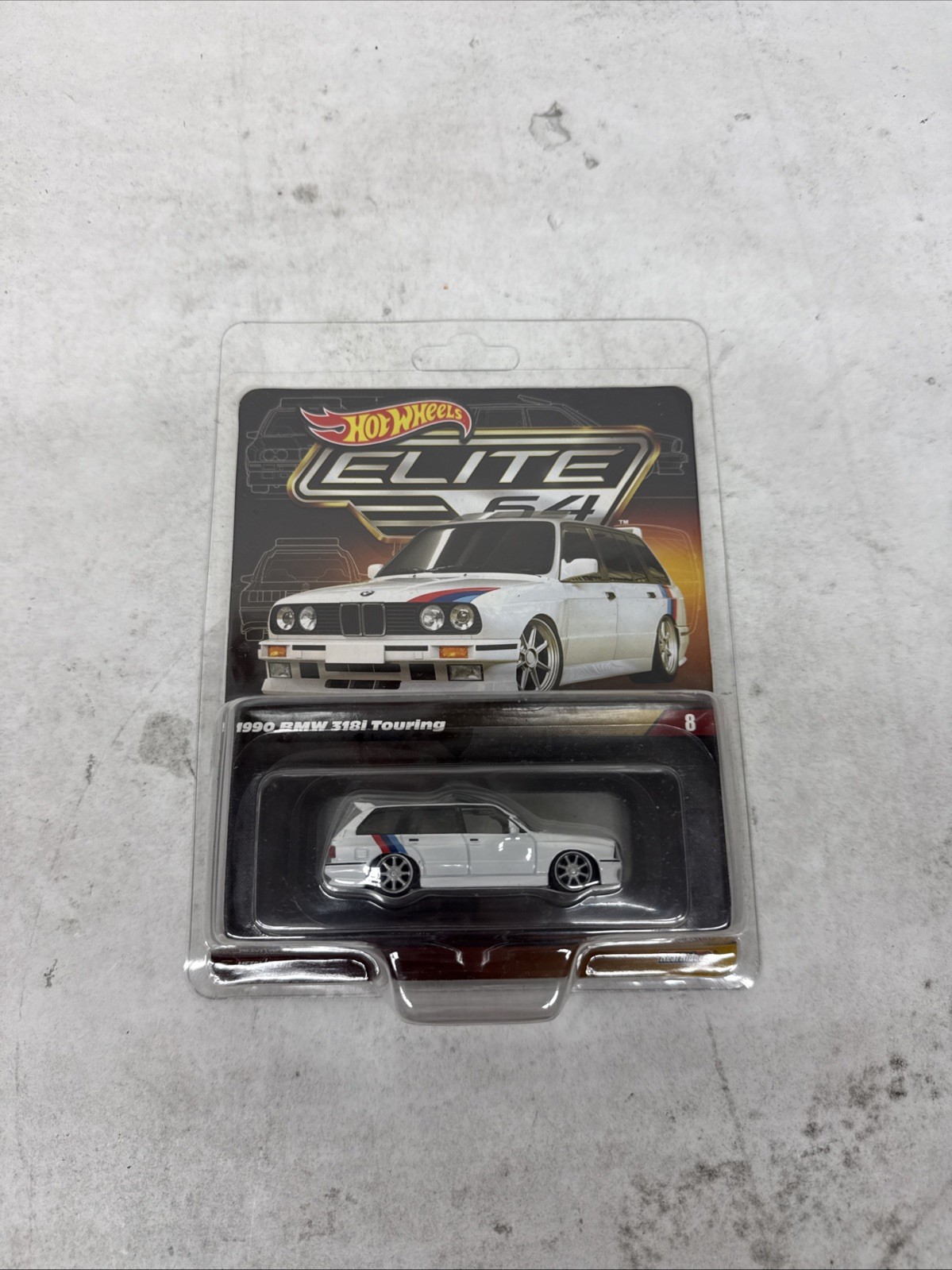 Hot Wheels Elite 64 1990 BMW 3181 Touring