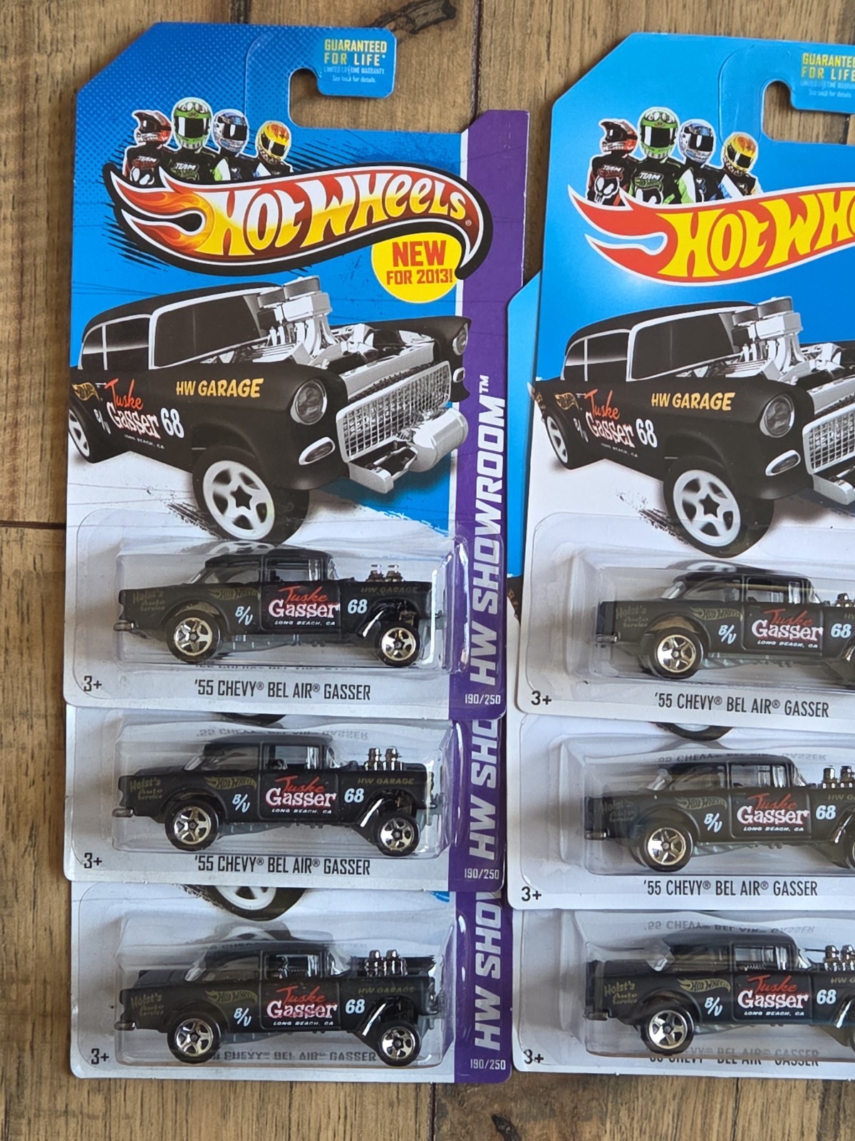 12 Hot Wheels ’55 Chevy Bel Air Gasser HW Showroom ’57 Chevy Bel Air Variations