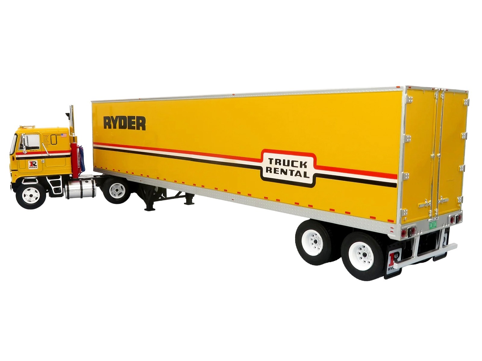 1970 GMC ASTRO 95 W/TRAILER “RYDER TRUCK RENTAL” 1/43 BY ICONIC REPLICAS 43-0662