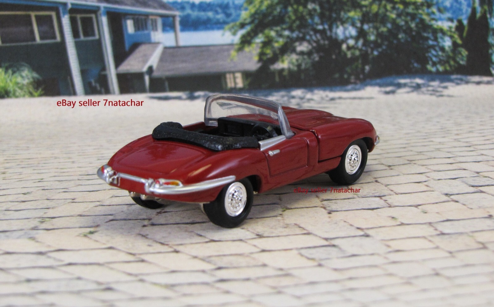 1961– 1975 Jaguar E-Type XK-E Roadster 1/64 Scale Wheels Model Limited Edition