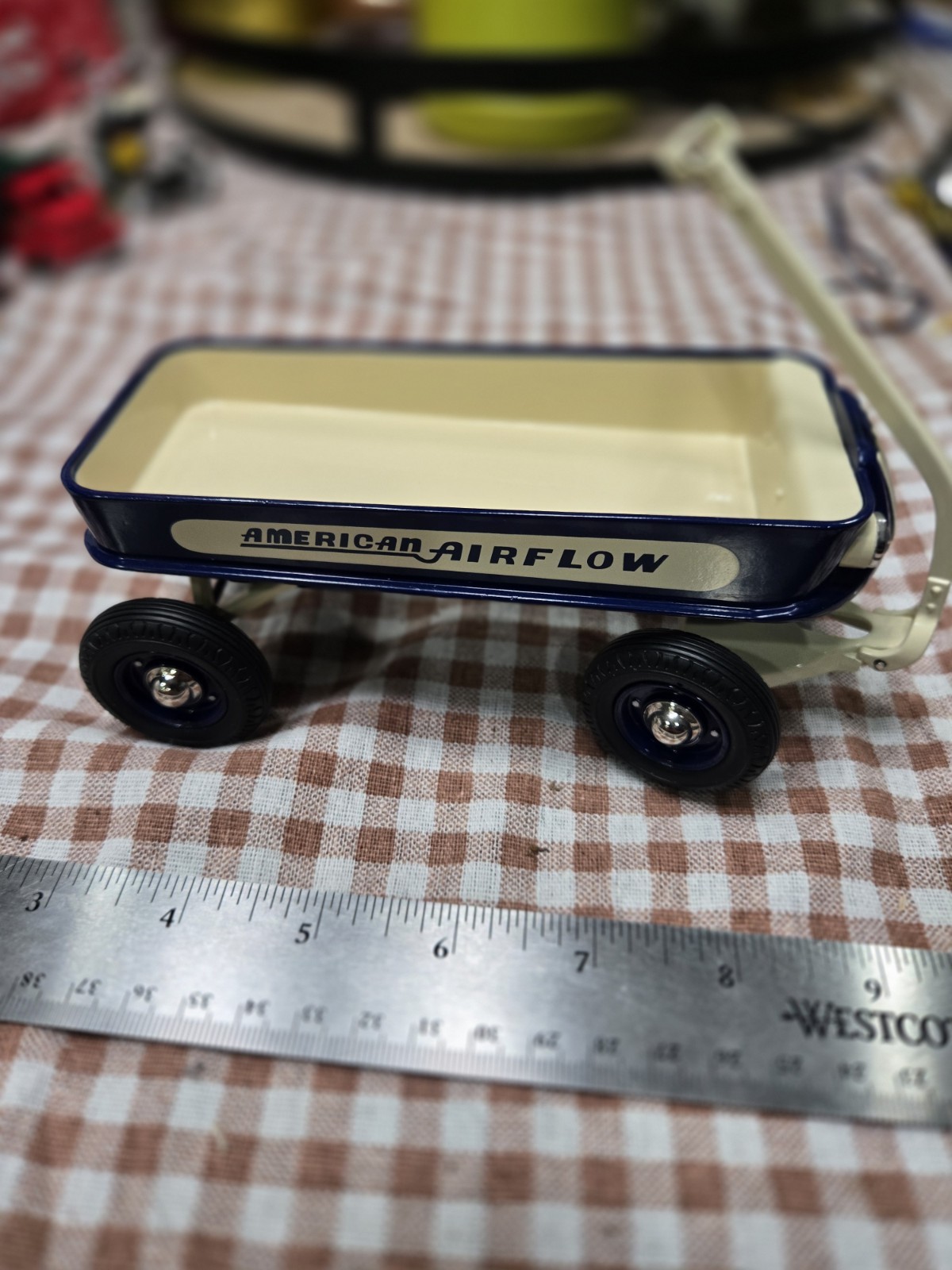 Hallmark American Airflow Coaster Wagon Die Cast Metal Scale Model 8″