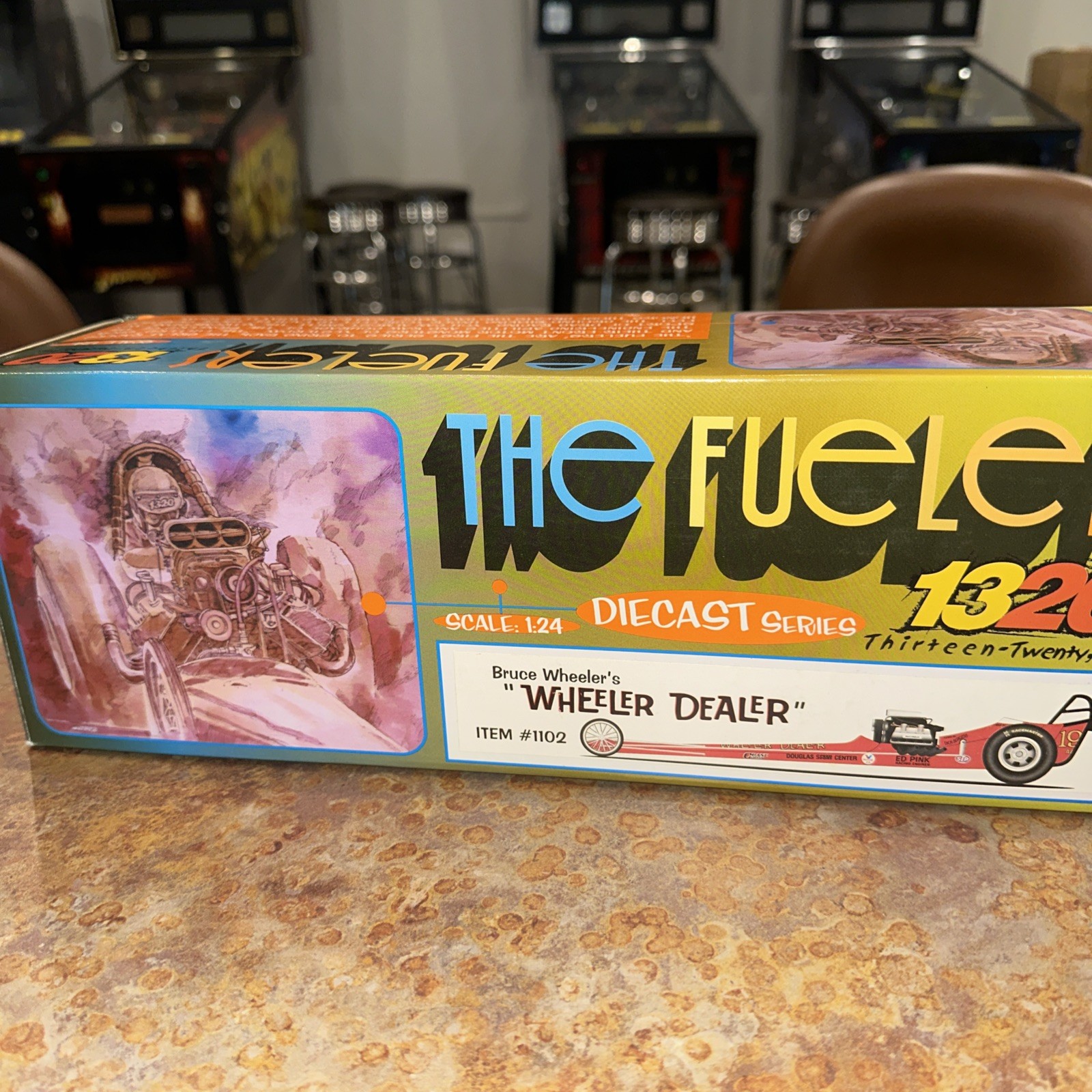 The Fuelers 1320 Bruce Wheeler’s WHEELER DEALER 1/24 Dragster #1102 NIB