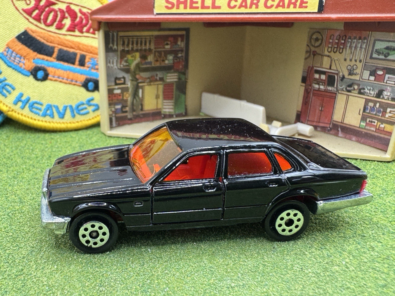 Majorette Jaguar XJ6 Dark Green Metallic No. 293 Diecast Car