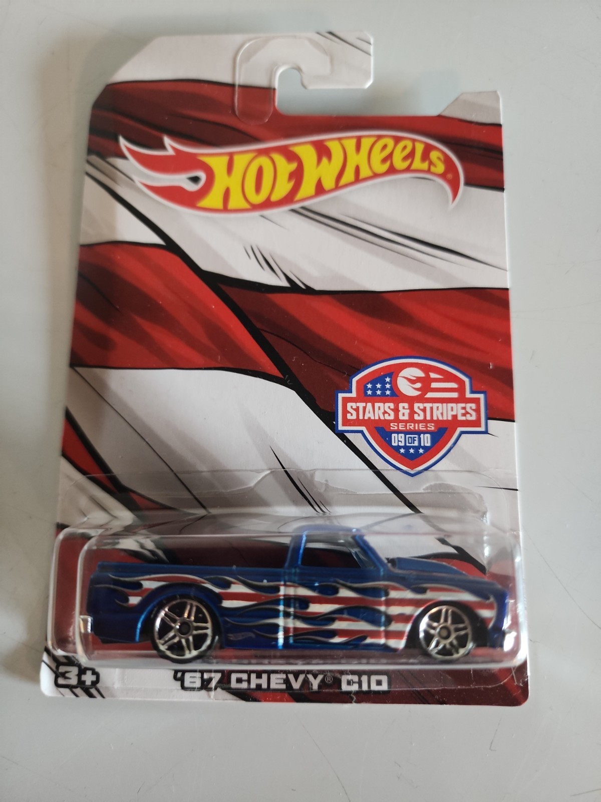 Hot Wheels 2014 Stars Stripes Series 9/10 ’67 Chevy Chevrolet C-10 Blue