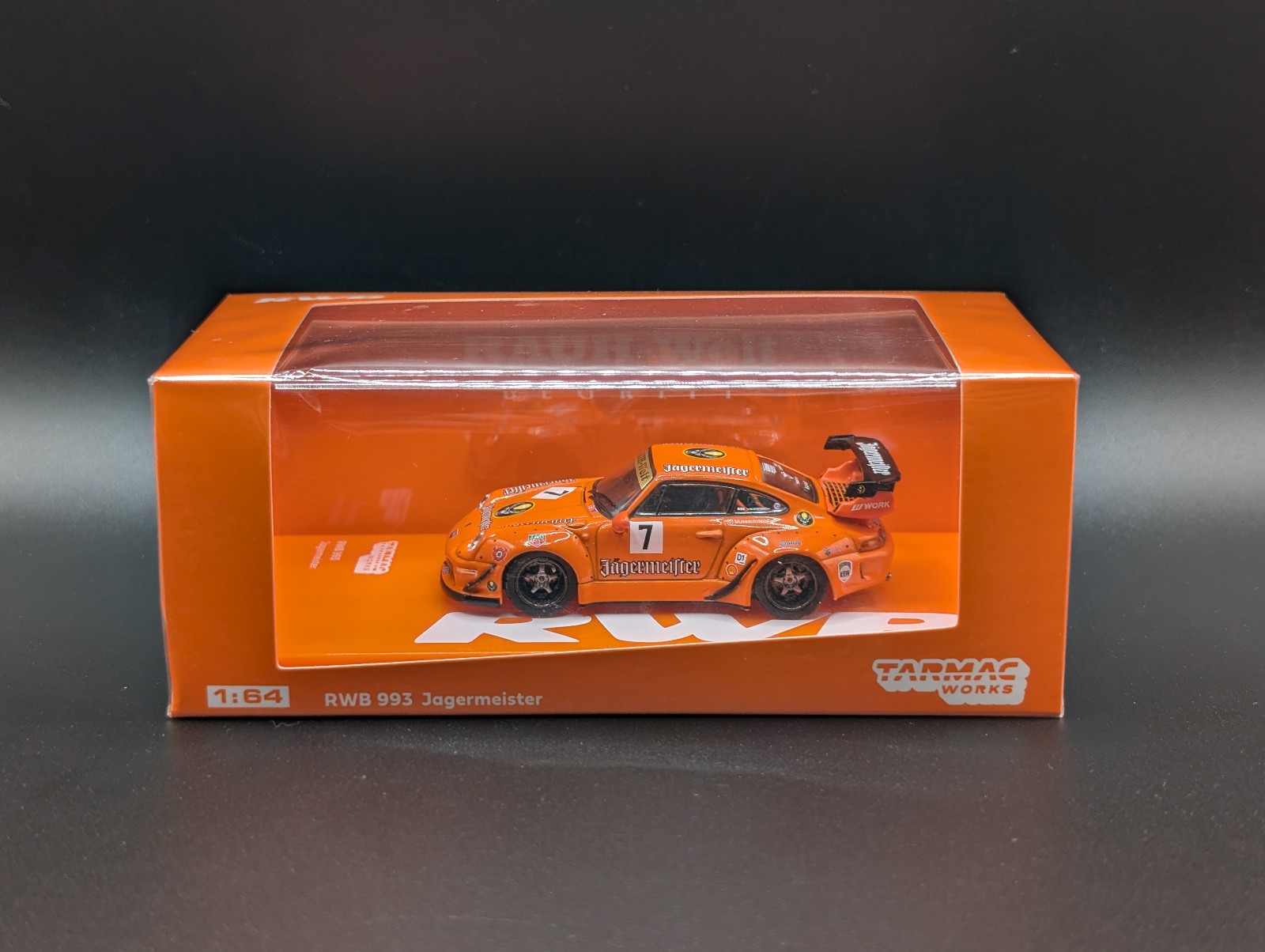 1:64 Tarmac Works Porsche RWB 993 Jagermeister