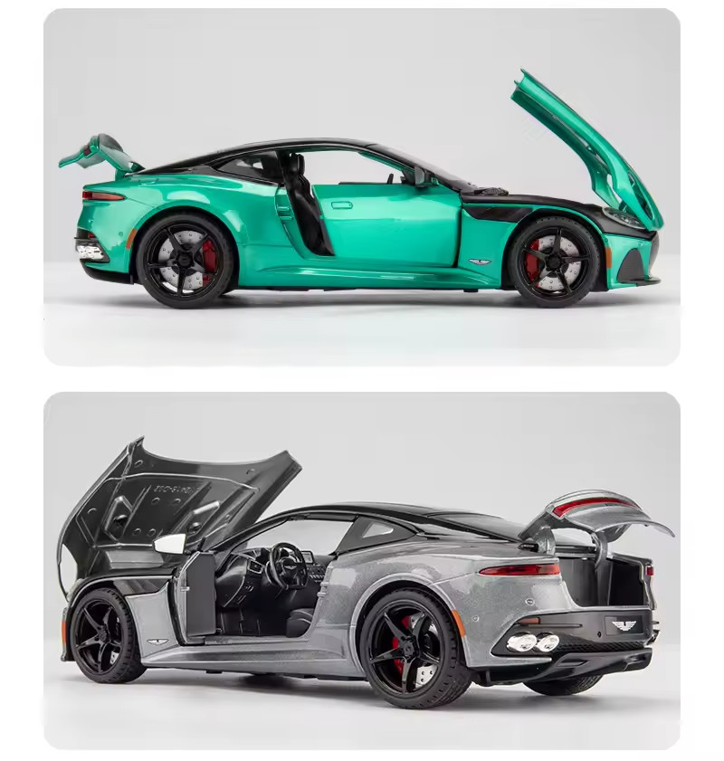 1:24 Aston Martin DBS Superleggera Diecast Alloy Car Model Sports Toy Gift