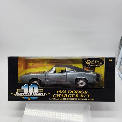6C Ertl American Muscle 1:18 10 Year 1968 Dodge Charger R/T Bare Metal 1 Of 416