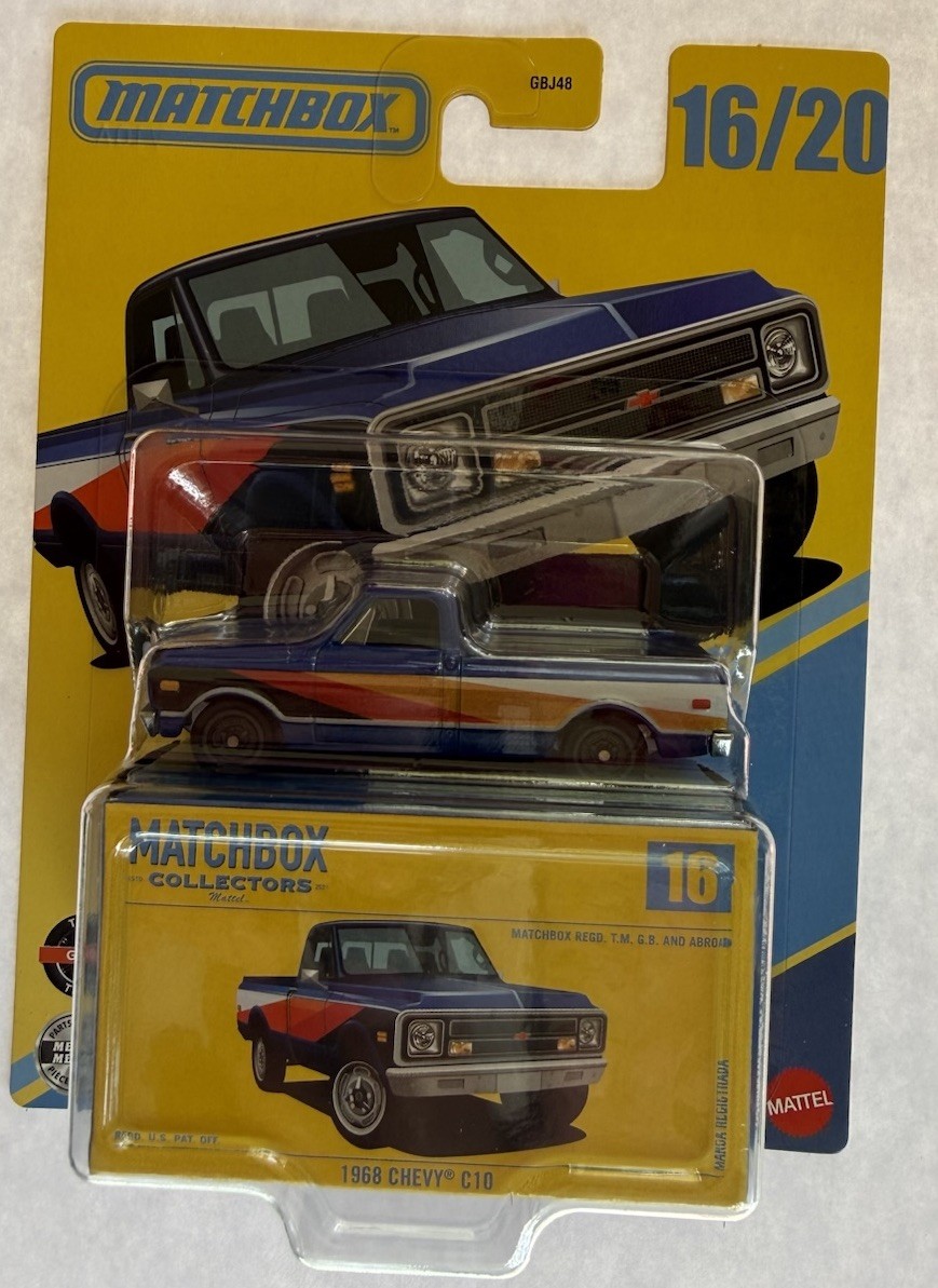 Matchbox Collectors 1968 Chevy C10 #16 & Mazda Autozam AZ-1 #15 New 2026
