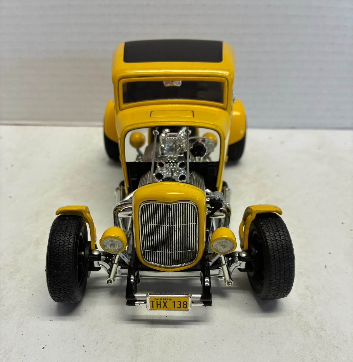 D3 ERTL American Graffiti Die Cast ’32 Ford Deuce Coupe 1:18 Scale Original Box