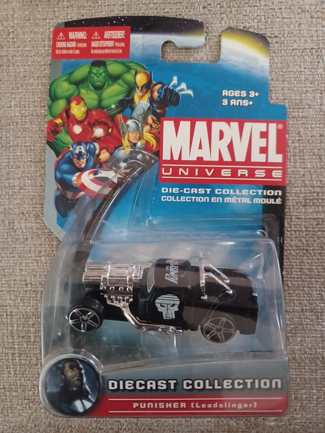 Marvel Universe Diecast Collection PUNISHER LEADSLINGER Vehicle