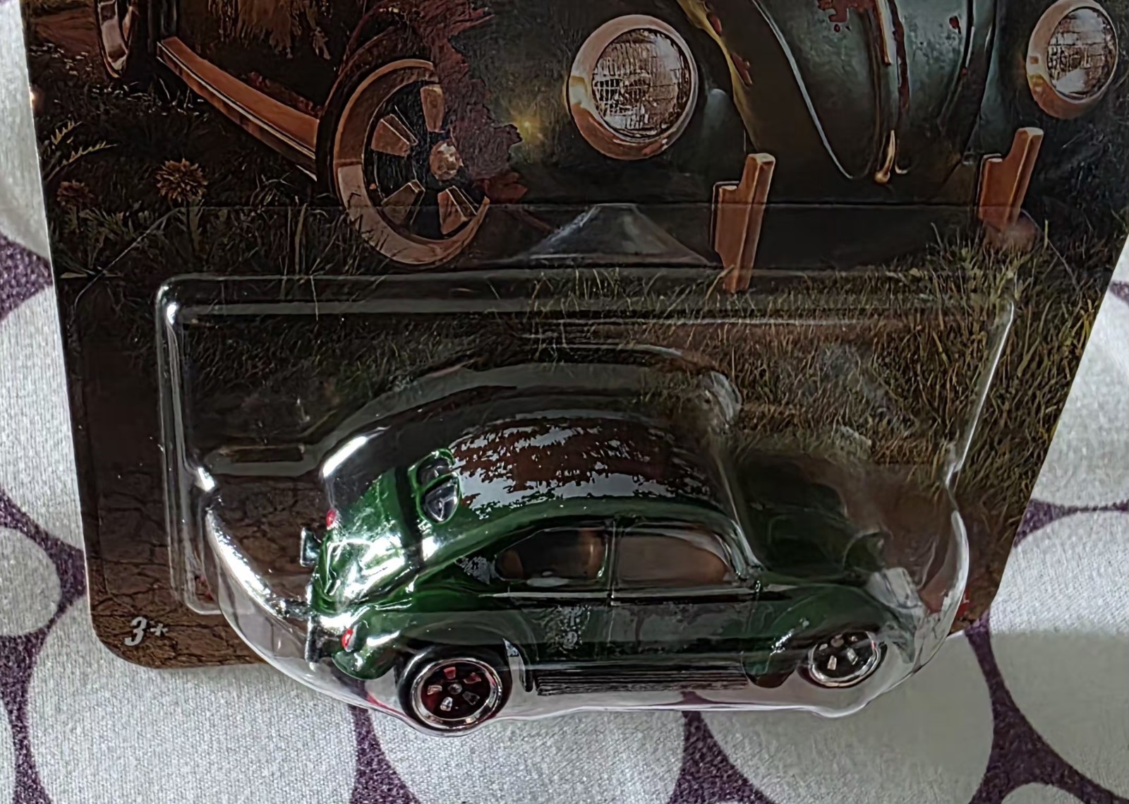 ☀️ Hot Wheels Silver Series Vintage Club Volkswagen Classic Bug Chase ☀️