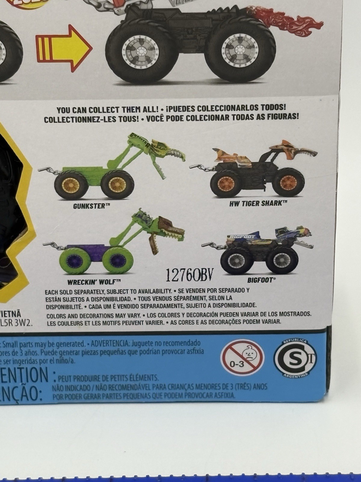 2026 Hot Wheels Monster Trucks Attack Pack HW 5-Alarm Red Fire Truck