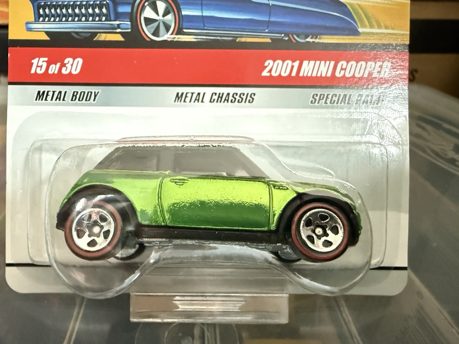 Hot Wheels Classics Series 5 2001 Mini Cooper, Green, BP
