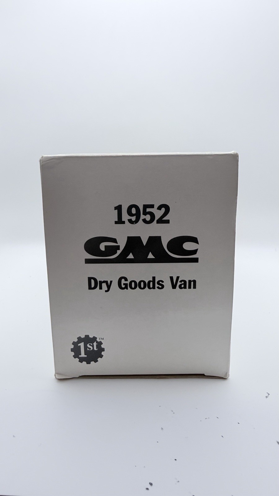 GMC Truck R-M Automotive Finishes 1952 GMC Dry Goods Van NIB Red 1992 1st Gear