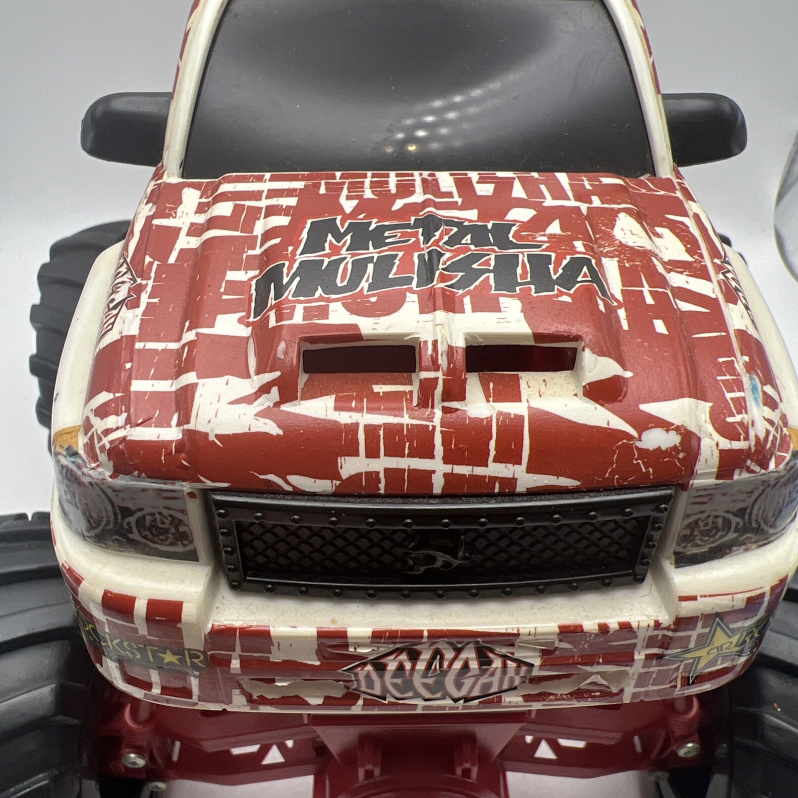 METAL MULISHA Monster Jam Truck 1:18 Brian Deegan Ronin Syndicate Rockstar Red