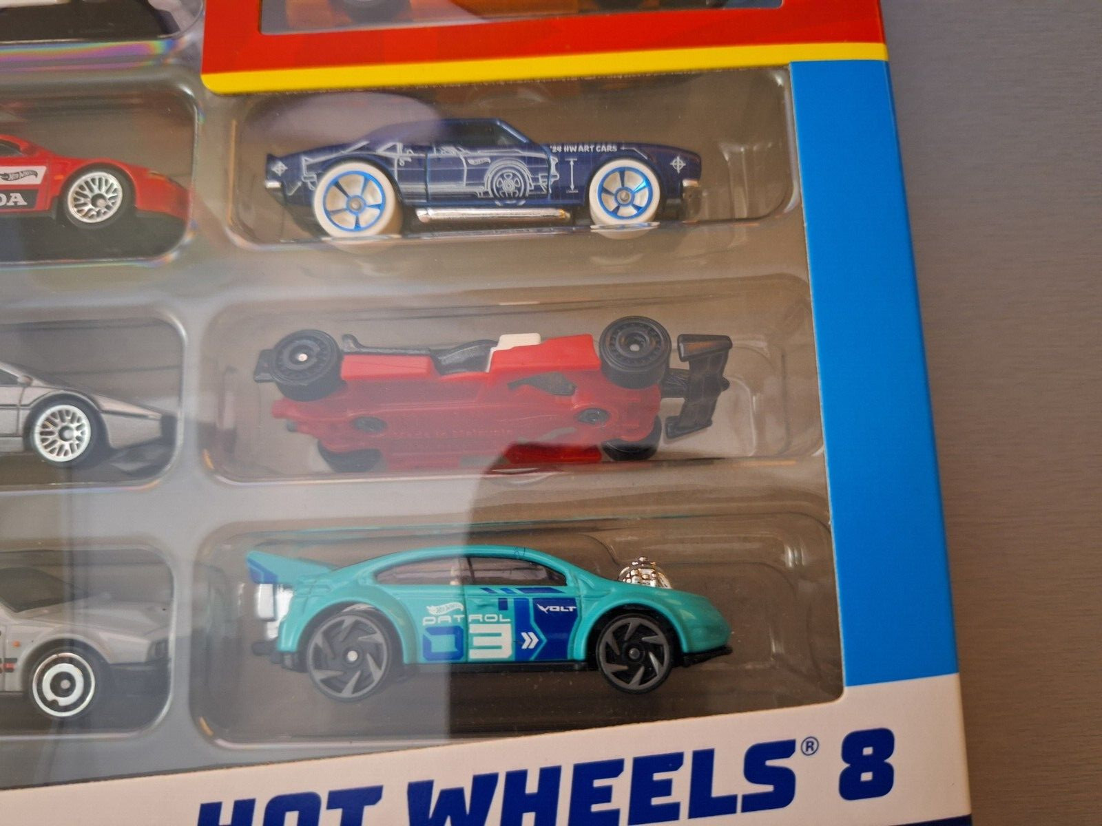 Hot Wheels 8-Pack: Custom ’18 Ford Mustang GT, Honda Civic EG, Mazda RX-7, Lotus