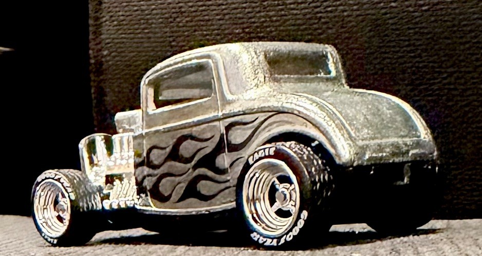 Hot Wheels ’32 Ford Zamac CUSTOM Wheel & Tire Real Riders