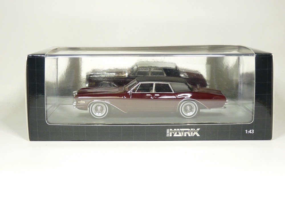 Matrix MX50406-011 1/43 1966 Duesenberg Model D Ghia Exner Concept Resin Car