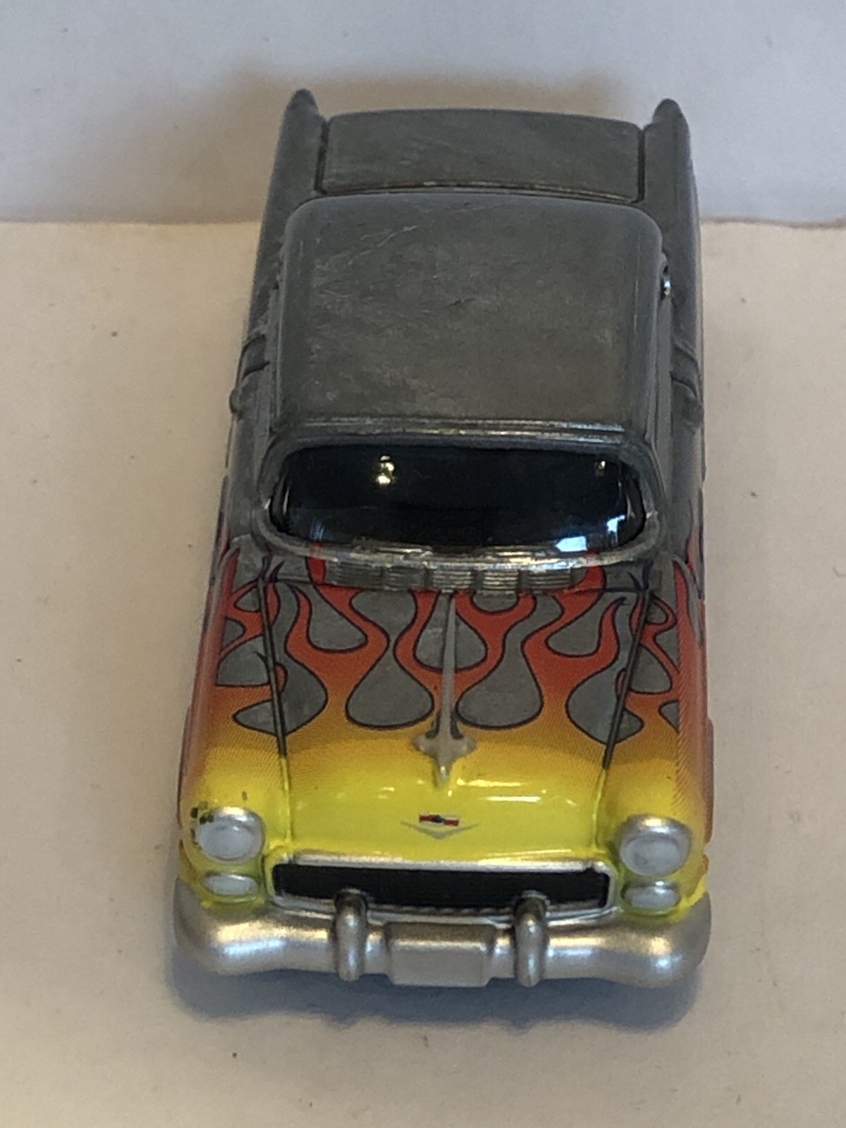 (1) Greenlight 1:64 Green Machine 1955 Chevrolet Bel Air Hard Top #14562X