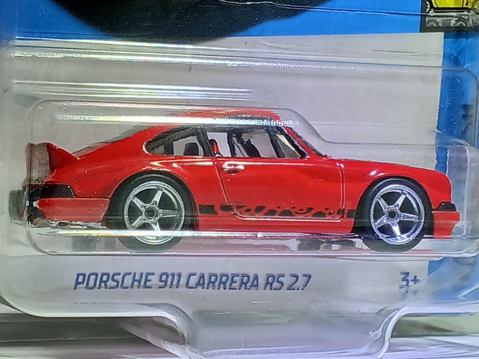 Hot Wheels Factory Fresh Porsche 911 Carrera RS 2.7 Red 1:64 Real Riders- Inter.