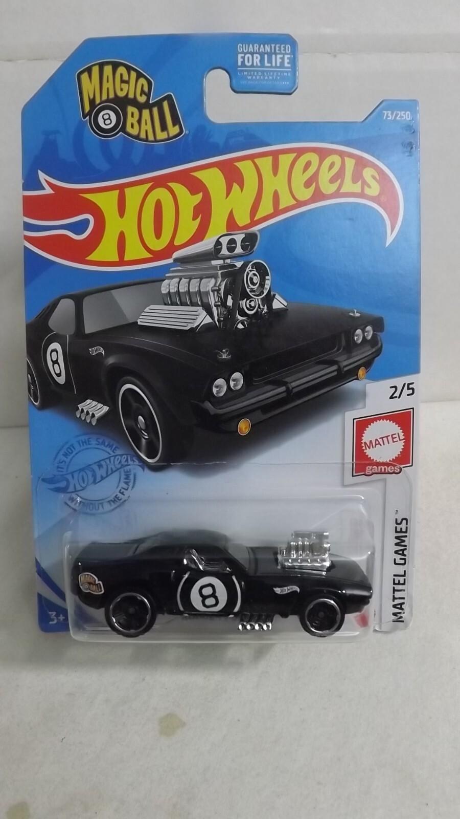 2021 Hotwheels Rodger Dodger Mattel Games 2/5 Magic 8 Ball 1/64 Scale
