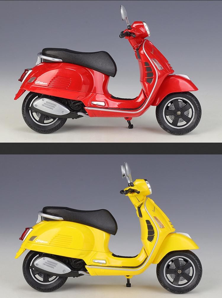 1:12 Die Cast Scooter Model 2020 GTS Super Alloy Toy Collectible Vehicle