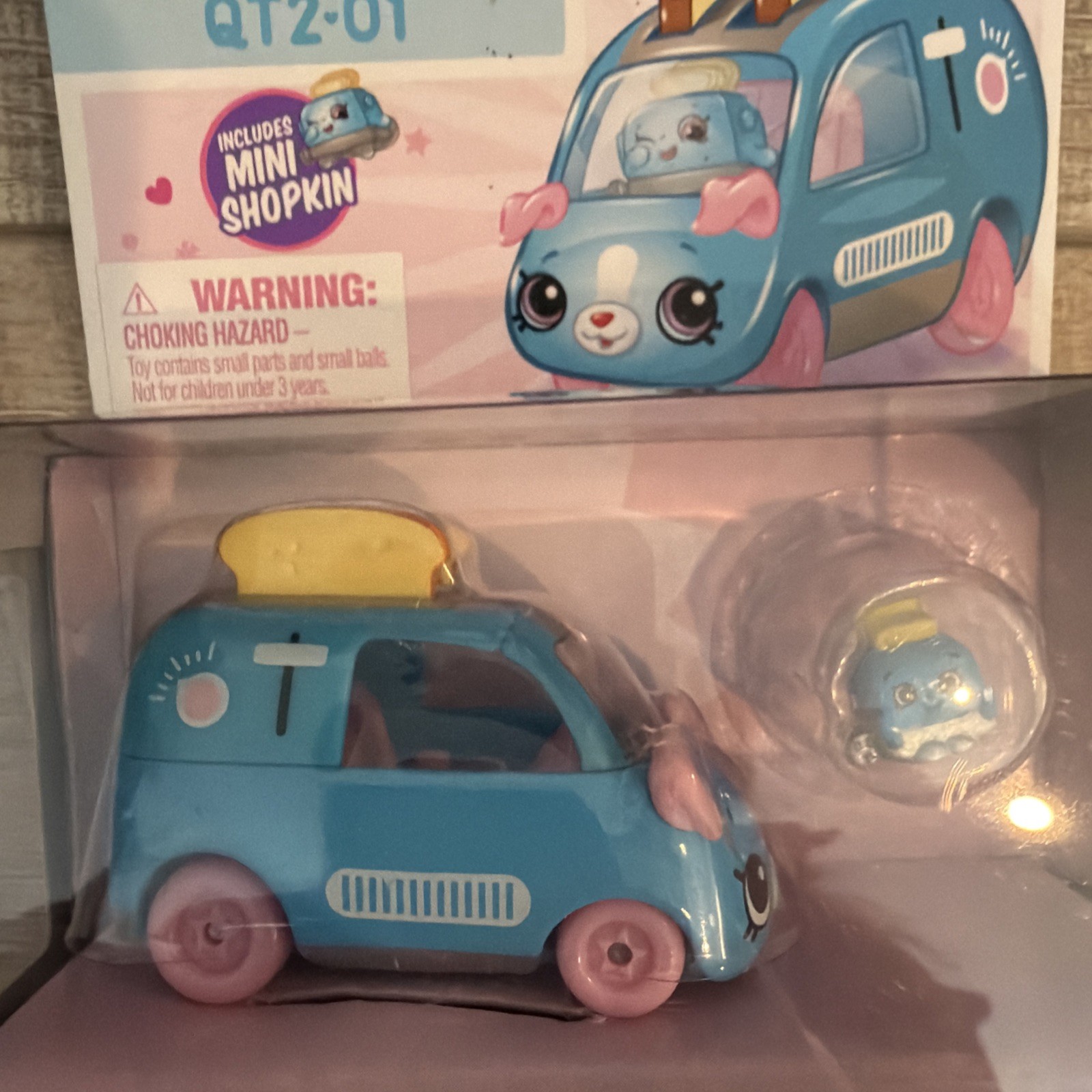 Shopkins – Cutie Cars – QT2-01 – Toasty Coaster