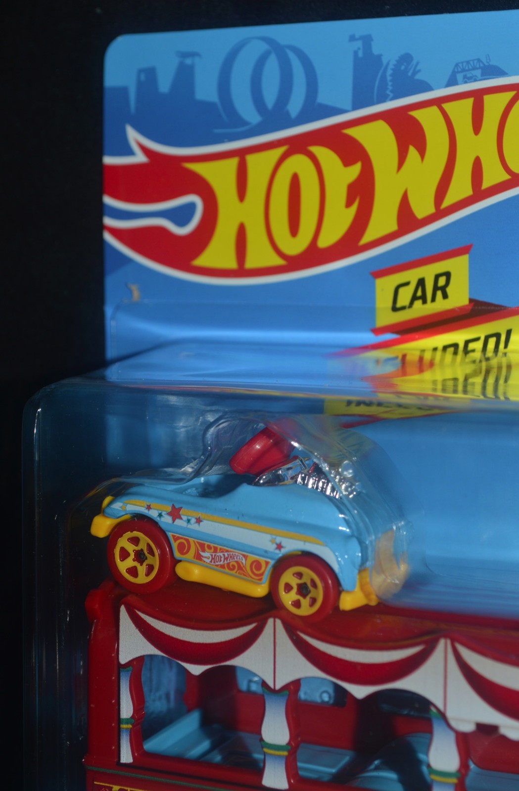 Hot Wheels CAR-NIVAL STEAMERS w PEDAL CARS Circus & Halloween Steampunk HTF