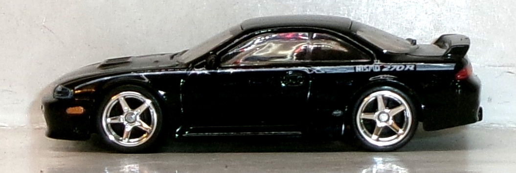 LOOSE 2026 HOT WHEELS BLACK NISSAN 1994 NISMO 270R (S14) WHEEL SWAP REAL RIDERS
