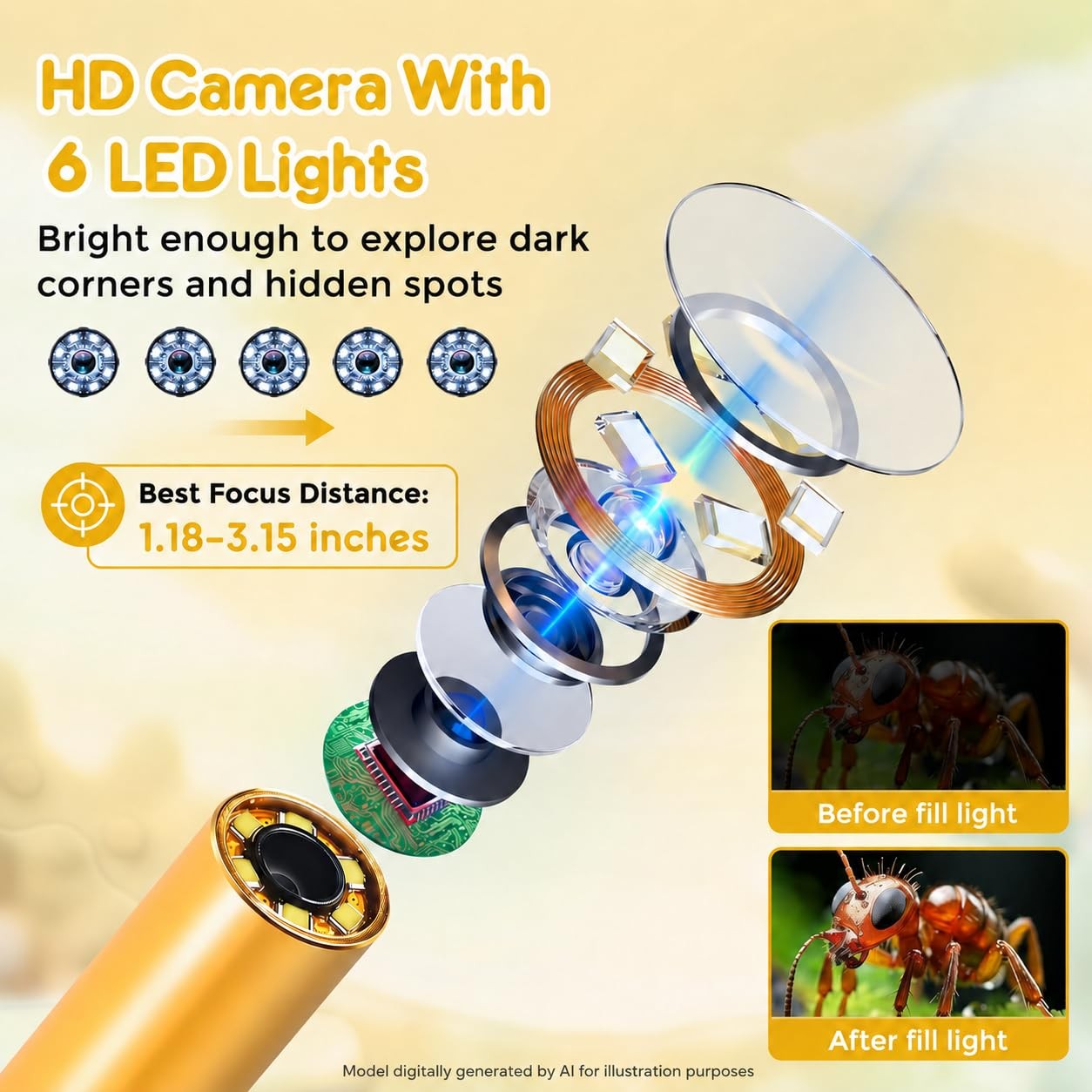 Toy Borescope Camera for Kids – STEM Science Educational Outdoor Toy for 4 5 …