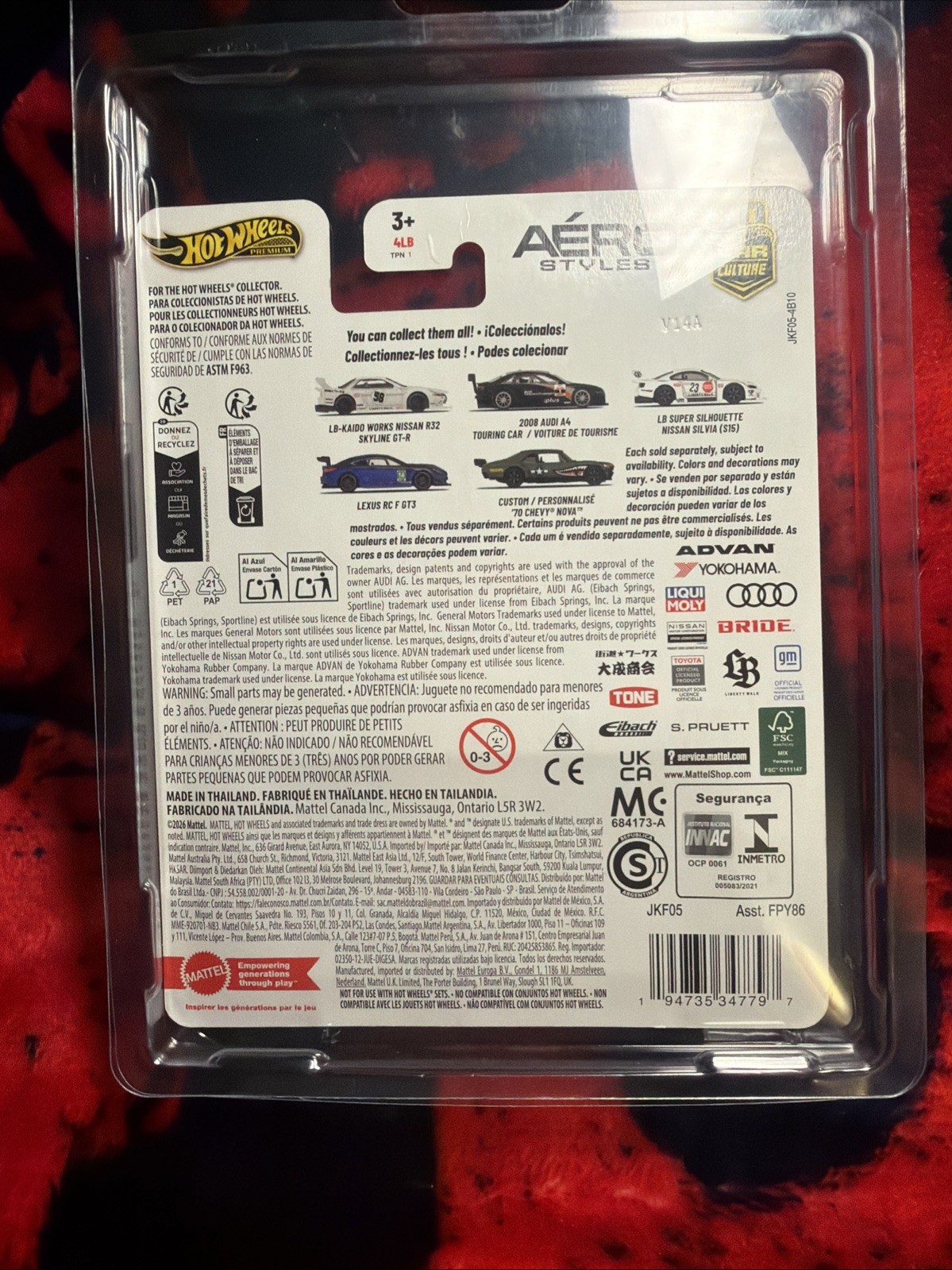 Hot Wheels Premium Aero Styles