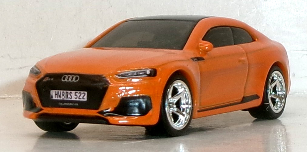 LOOSE 2026 HOT WHEELS 1:64 ORANGE AUDI RS 5 COUPE WHEEL SWAP REAL RIDERS