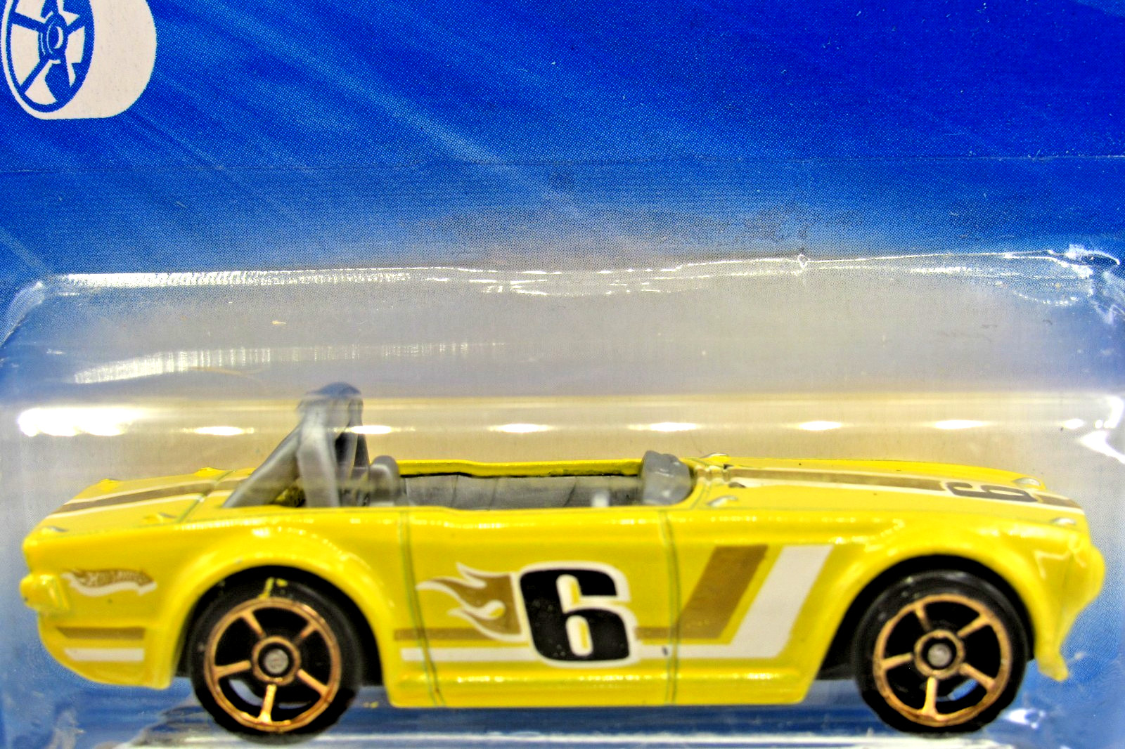 HOT WHEELS 2010 FASTER THAN EVER SERIES TRIUMPH TR6 KMART COLOR EXCLUSIVE